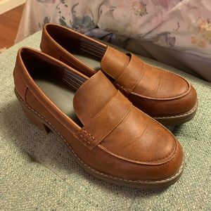 Lane Bryant DreamCloud Moccasin Block Heel